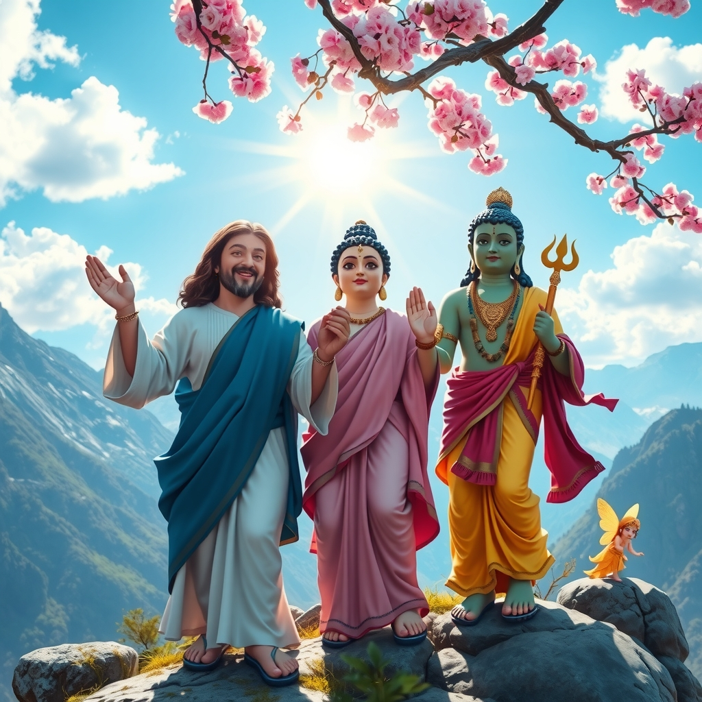 jésus et les figures spirituelles-kiffames.com
